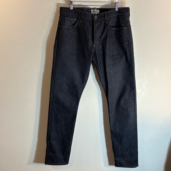 Agolde Men's Slim Jeans in Dark Blue - Picture 2 of 9